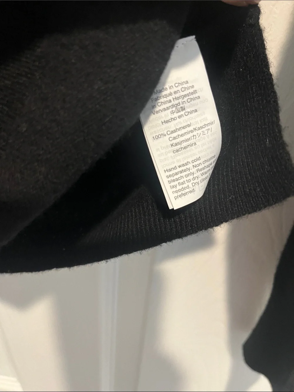 Women’s  Black Crewneck Sweater